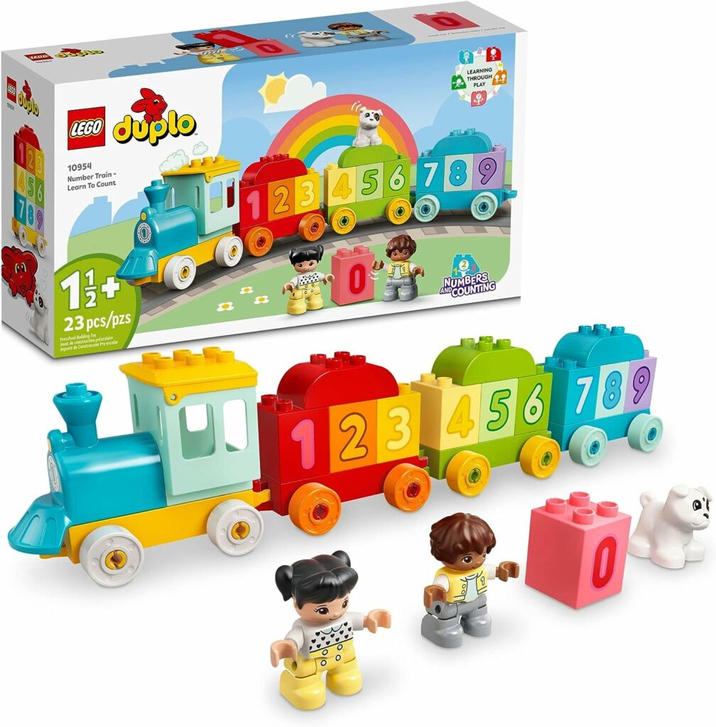 LEGO DUPLO Number Train - Number Learning Toys For Toddlers & Preschoolers