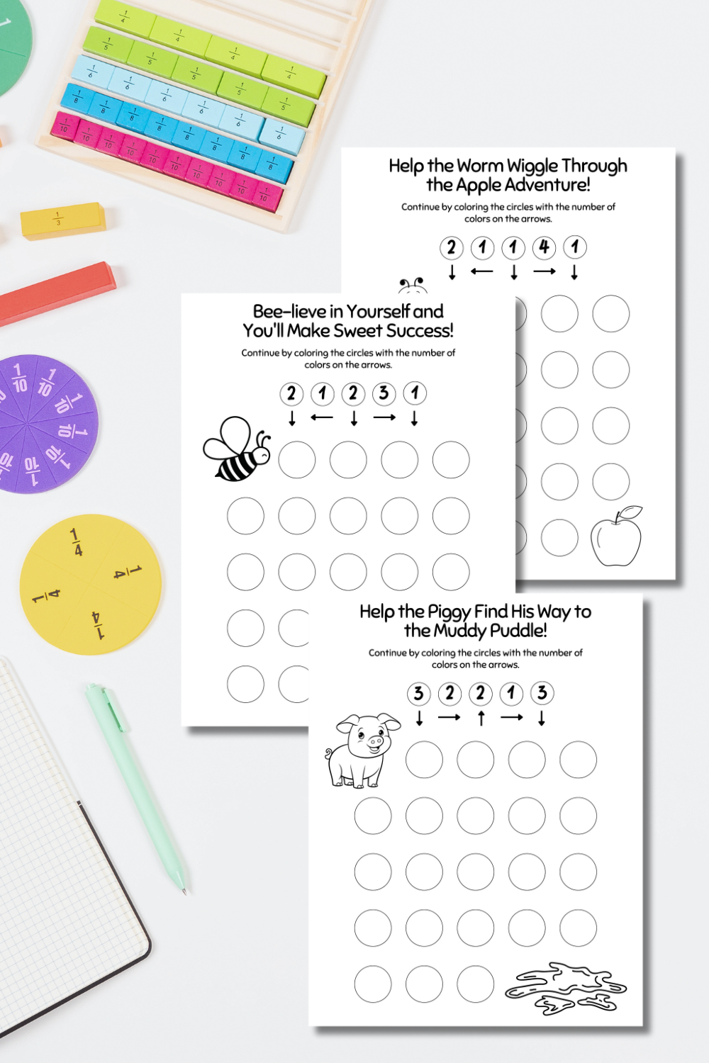 Free Printable Number Maze Worksheets